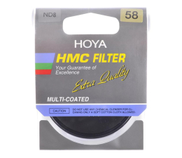 Filtr fotograficzny Hoya ND8 HMC IN SQ.CASE 58 mm