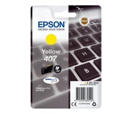 Tusz do drukarki Epson 407 Yellow 1900str.