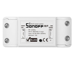 Inteligentny sterownik Sonoff Inteligentny przełącznik WiFi + RF 433 RF R2