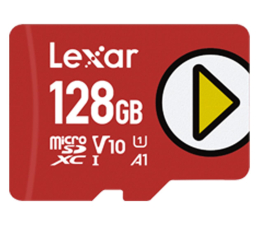 Karta pamięci microSD Lexar 128GB microSDXC PLAY A1 V10 U1