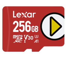 Karta pamięci microSD Lexar 256GB microSDXC PLAY A1 V30 U3