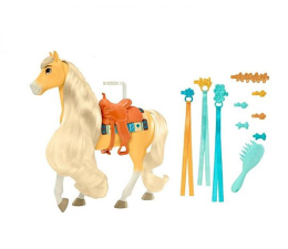 Lalka i akcesoria Mattel Mustang: Duch wolności Festiwal Chica Linda Koń do stylizacj