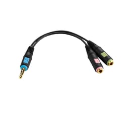 Kabel audio Sennheiser PCV 07 Adapter 2x Jack TRS 3.5mm - Jack TRRS 3.5mm
