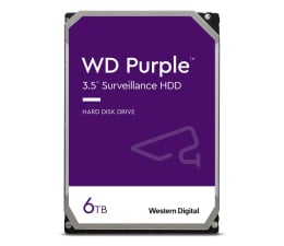 Dysk HDD WD PURPLE 6TB 5400obr. 256MB