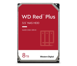 Dysk HDD WD RED PLUS 8TB 5640obr. 128MB