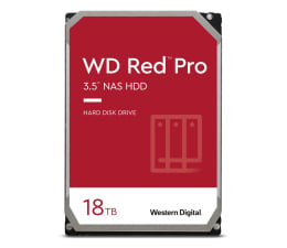 Dysk HDD WD RED PRO 18TB 7200obr. 512MB CMR