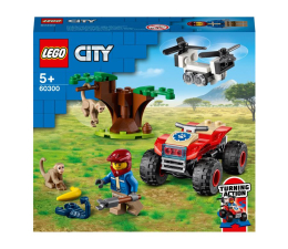Klocki LEGO® LEGO City 60300 Quad ratowników dzikich zwierząt