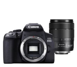 Lustrzanka Canon EOS 850D + 18-135mm