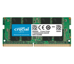 Pamięć RAM SODIMM DDR4 Crucial 32GB (1x32GB) 2666MHz CL19