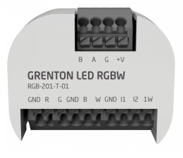 Inteligentny sterownik Grenton LED RGBW, Flush, TF-Bus, 1-wire