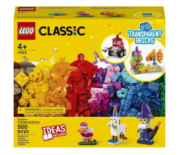 Klocki LEGO® LEGO Classic 11013 Kreatywne przezroczyste klocki