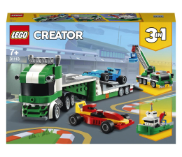 Klocki LEGO® LEGO Creator 31113 Laweta z wyścigówkami