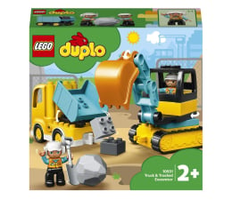 Klocki LEGO® LEGO DUPLO 10931 Ciężarówka i koparka gąsienicowa