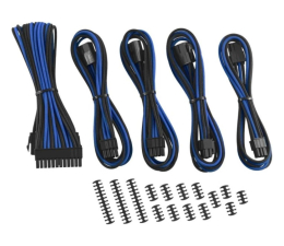 Kabel SATA CableMod ModMesh Cable Extension Kit -8+6 Czarno-Niebieskie