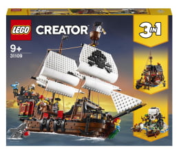 Klocki LEGO® LEGO Creator 31109 Statek piracki 3 w 1