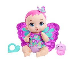 Lalka i akcesoria Mattel My Garden Baby Bobasek-Motylek Karmienie i przewijanie