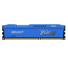 Pamięć RAM DDR3 Kingston FURY 8GB (1x8GB) 1600MHz CL10 Beast Blue