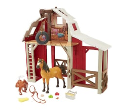 Lalka i akcesoria Mattel Mustang: Duch wolności stajnia + koń