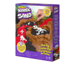 Zabawka plastyczna / kreatywna Spin Master Kinetic Sand Dino Dig Kości do odkrycia