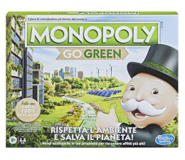 Gra planszowa / logiczna Hasbro Monopoly Go Green