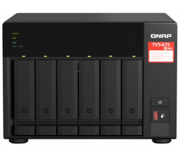 Dysk sieciowy NAS / macierz QNAP TVS-675-8G (6xHDD, 8x2.5GHz, 8GB, 4xUSB, 2xLAN)
