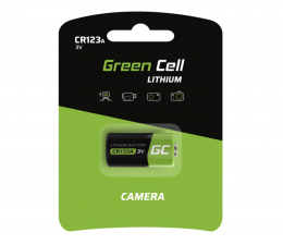 Bateria i akumulatorek Green Cell Litowa CR123A 3V 1400mAh