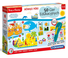 Zabawka edukacyjna Clementoni Mówiące pióro 50 gier edukacyjnych