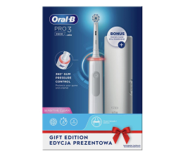 Szczoteczka elektryczna Oral-B Pro3 3500 WH Sens + Etui