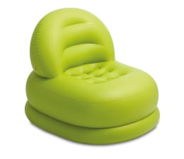 Materac do spania INTEX Dmuchany fotel zielony