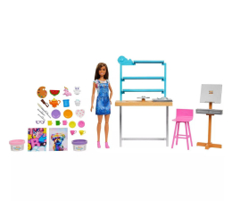 Lalka i akcesoria Barbie Pracownia artystyczna