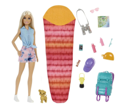 Lalka i akcesoria Barbie Malibu Zestaw Kemping + akcesoria