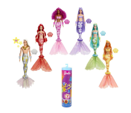 Lalka i akcesoria Barbie Color Reveal Kolorowa syrenka