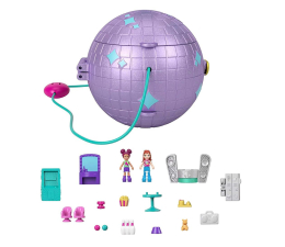 Lalka i akcesoria Mattel Polly Pocket Podwójna zabawa Wrotkarska impreza