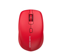 Myszka bezprzewodowa Silver Monkey M40 Wireless Comfort Mouse Red Silent