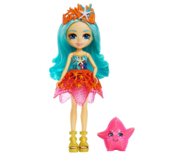 Lalka i akcesoria Mattel Enchantimals Starla Starfish + figurka Beamy