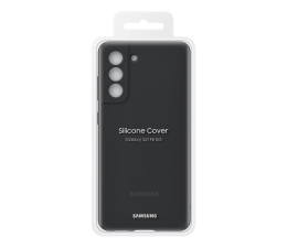 Etui / obudowa na smartfona Samsung Silicone Cover do Galaxy S21 FE czarny