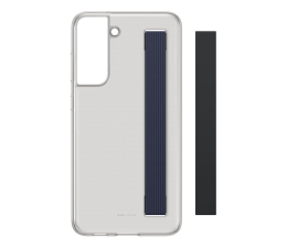 Etui / obudowa na smartfona Samsung Slim Strap Cover do Galaxy S21 FE czarny