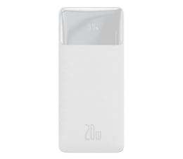 Powerbank Baseus Bipow 20000mAh, 2xUSB, USB-C, 20W (biały)