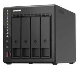 Dysk sieciowy NAS QNAP TS-453E-8G (4xHDD, 4x2.0-2.6GHz, 8GB, 4xUSB, 2xLAN)