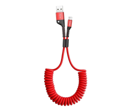 Kabel USB Baseus Kabel USB-A - USB-C 1m (sprężynowy)