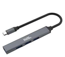 Hub USB Silver Monkey USB-C - 1x USB 3.0 + 3x USB 2.0