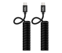 Kabel USB Silver Monkey Kabel sprężynowy USB-C - USB-C 1m