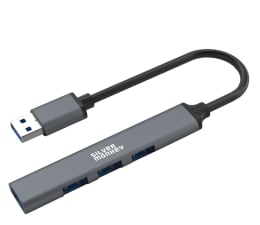 Hub USB Silver Monkey USB-A - 1x USB 3.0 + 3x USB 2.0