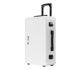 Walizka gamingowa PoGa Mobilna walizka POGA PRO White SeriesS z monitorem