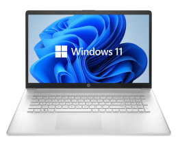 Notebook / Laptop 17,3" HP 17 i7-1255U/32GB/960/Win11 MX550 Silver