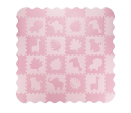 Mata edukacyjna MoMi Puzzle piankowe Zawi różowe