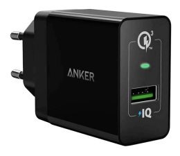 Ładowarka do smartfonów Anker PowerPort QC 3.0  1xUSB-A