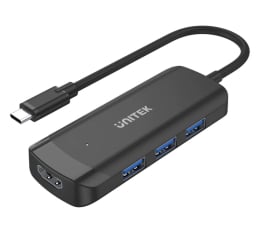 Hub USB Unitek Hub USB-C 3x USB-A 3.1, HDMI 4K/30Hz