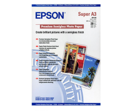 Papier do drukarki Epson Premium Semigloss Photo Paper A3+ 250g/m² (20 ark.)