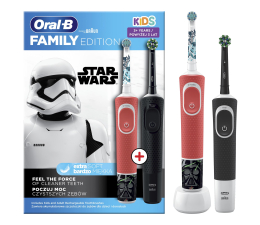 Szczoteczka elektryczna Oral-B Kids Star Wars + D103 Vitality Pro BLK